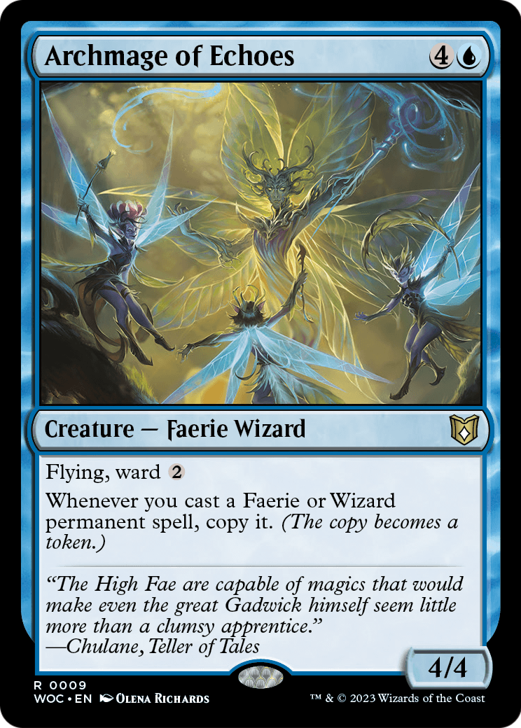 Archmage of Echoes - Commander: Wilds of Eldraine (WOC)