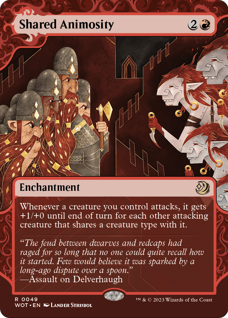Shared Animosity - Wilds of Eldraine: Enchanting Tales (WOT)