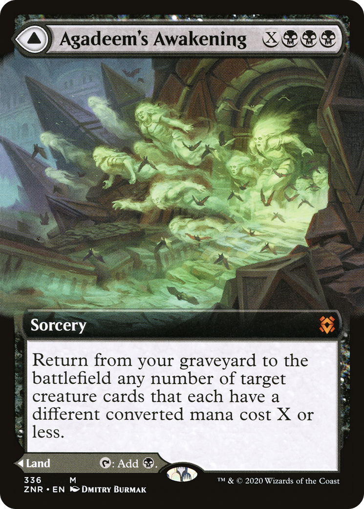 Agadeem's Awakening (Extended Art) - Zendikar Rising (ZNR)