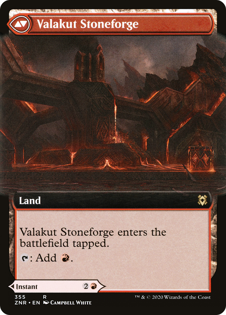 Valakut Awakening (Extended Art) - Zendikar Rising (ZNR)