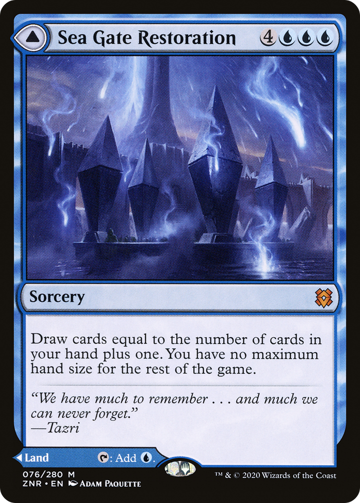 Sea Gate Restoration - Zendikar Rising (ZNR)