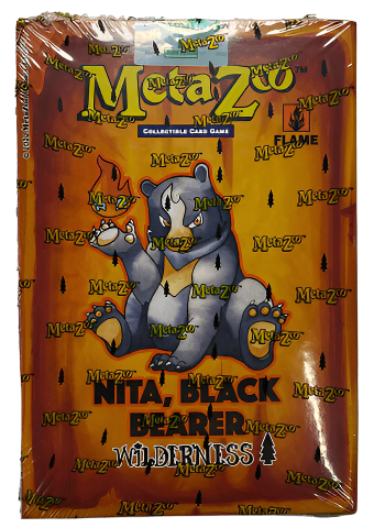 MetaZoo - Wilderness: First Edition Tribal Theme Deck (Nita, Black Bearer)