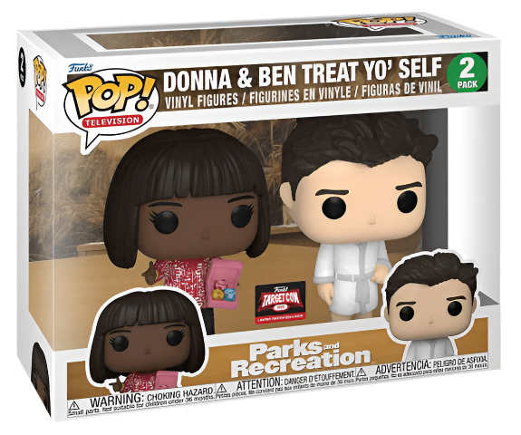 Funko Pop! Donna & Ben Treat Yo' Self (2 Pack)