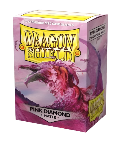 Dragon Shield Sleeves: Pink Diamond Matte (Boîte de 100)